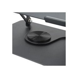 Support PC Portable en aluminium Avec Ventilateur De Refroidissement rotatif Support de Laptop Stand YL-906