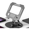 Support PC Portable en Metal universel rotatif 360 Support de Laptop/Tablette Holder Folding Stand