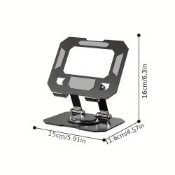 Support PC Portable en Metal universel rotatif 360 Support de Laptop/Tablette Holder Folding Stand