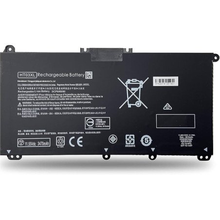 Batterie PC HP Pavilion 14/15/17/X360 HP NOTEBOOK 14/15 Originale Qualité Batterie HP HT03XL 11.4V 4000mAh