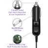 Chargeur PC Voiture Type-C USB-C Pour MacBook, ordinateurs portables, tablettes, Smartphone Adaptateur Voiture 12V-24V 100W