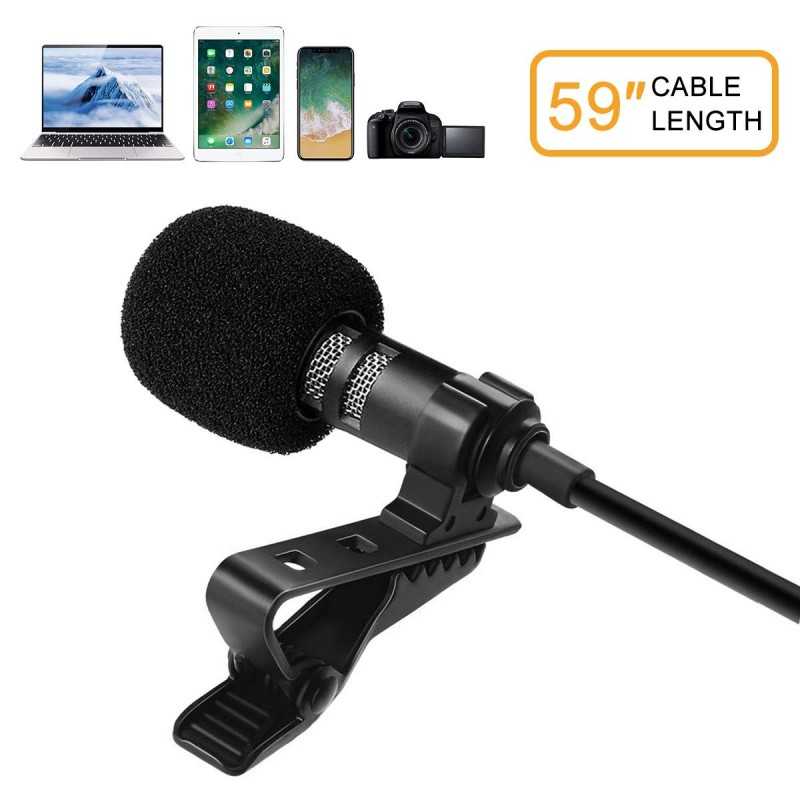 Mic Professional pour Android et smartphones, YouTube, interview, enregistrement vidéo, Micro avec suppression de bruit