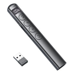 Télécommande de Présentation Laser Rechargeable – Pointeur Laser Multifonction PPT avec Contrôle à Distance