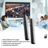 Télécommande de Présentation Laser Rechargeable – Pointeur Laser Multifonction PPT avec Contrôle à Distance