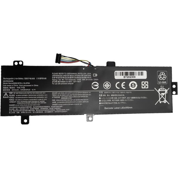 Batterie PC Lenovo IdeaPad 310-15IKB 310-15ISK 510-15ISK 510-15IKB High Quality Battery Laptop Lenovo L15L2PB4 7.68V 39Wh
