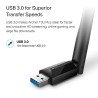 Clé WiFi 5G TP-Link AC1300 TPLink T3U Plus Adaptateur USB WIFI 5G Wireless Gigabyte USB Wi-FI Sans Fil Archer T3U Plus TpLink