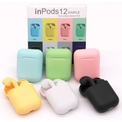 TWS Inpods12 Bluetooth Écouteur 5.0 Sans Fil Avec Micro