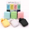 TWS Inpods12 Bluetooth Écouteur 5.0 Sans Fil Avec Micro