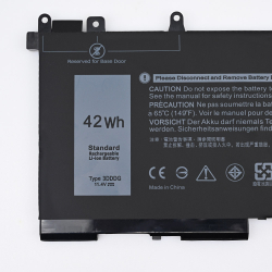 Batterie Dell Latitude 5280 5288 E5280 E5480 E5580 E5490 Precision 3520 3530 Original Qualité Batterie Dell 3DDDG 42Wh