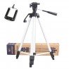 Pro Tripod 330A Aluminium Pour Smartphones et Appareil Photo Nikon Canon Sony Prix Maroc