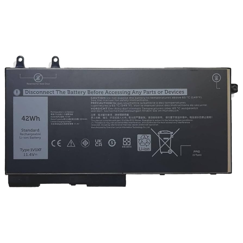 Batterie Dell Latitude 5400 5500 Precision 3540 3550 Inspiron 7590 7791 Original Qualité Dell 1V1XF 11.4V 42Wh