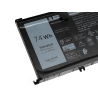Batterie PC DELL Dell Inspiron 5576/5577/7566/7567/7557/7559 Dell INS15PD Original Quality Batterie DELL 357f9 11.4V 74Wh