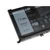 Batterie PC DELL Dell Inspiron 5576/5577/7566/7567/7557/7559 Dell INS15PD Original Quality Batterie DELL 357f9 11.4V 74Wh