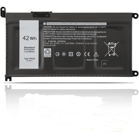 Batterie PC DELL Inspiron 15 3000 / Inspiron 15 5000 / Vostro 5481 Original Quality Battery Laptop DELL YRDD6 11.4V 42Wh