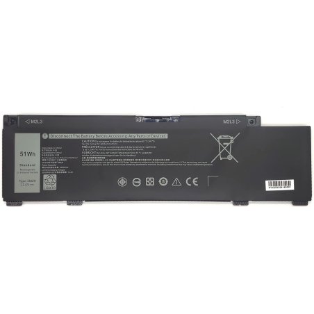 Batterie PC Inspiron 5490 Inspiron Magazine G3 Original Quality Battery Laptop DELL 266J9 11.4V 51Wh
