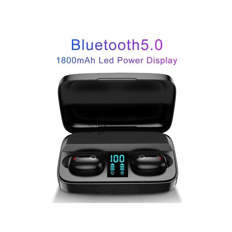 Tws A10S Earbuds Earphone Wireless Bluetooth 5.0 Headphone with Charge display
