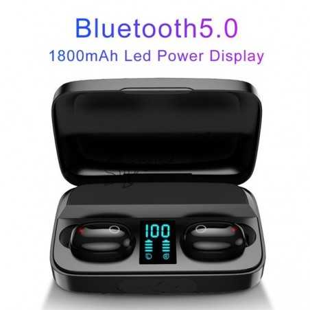 Tws A10S Earbuds Earphone Wireless Bluetooth 5.0 Headphone with Charge display