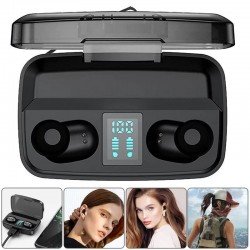 Tws A10S Earbuds Earphone Wireless Bluetooth 5.0 Headphone with Charge display