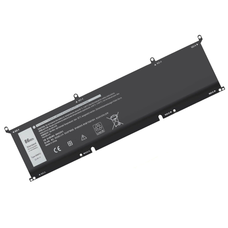 Batterie PC Dell XPS 15 Precision 5550 5560 5570 Alienware M15 M17 R3 R4 G15 G7 Inspiron 7510 7610 Batterie Dell 69KF2 86Wh