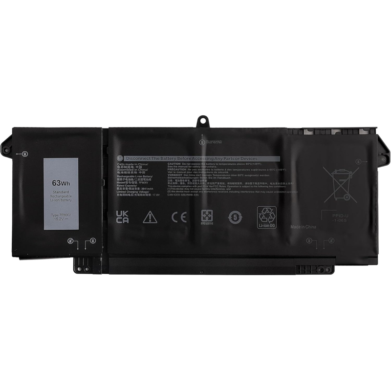 Batterie PC Dell Latitude 5320 7320 7420 7520, DELL Latitude 5320 2-in-1 7320 2-in-1 7420 2-in-1 Batterie Dell 7FMXV