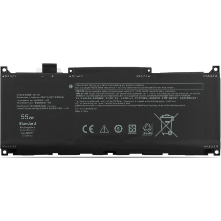 Batterie PC DELL XPS 13 Plus 9320 / XPS 9320 / XPS 13 9340 Haute Capacite Batterie Dell MN79H 11.55V 55Wh