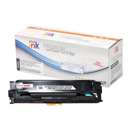 Toner HP 40A 20A CB540A CE320A / Canon CRG-731 Imprimante CP1215/CM1312/CP1515/CP1518 Series Noir