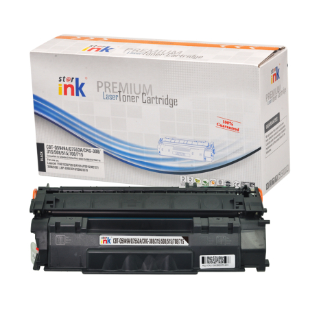 Toner HP 49A Q5949A / Canon CRG715 Imprimante CM1312/CM1312/CP1515/CP1518 Series Noir