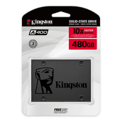 Disque Dur SSD 480Go Kingston A400 SATA 3 2.5" Interne Disque Dur Kingston SSD 480 Go Original Hard Disk SSD 480 Kingston