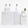 Chargeur Xiaomi 120w Turbo Super charge USB-C Type-C Chargeur Xiaomi 120 Watt Super Charge Ultra-Rapide avec câble