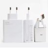 Chargeur Xiaomi 120w Turbo Super charge USB-C Type-C Chargeur Xiaomi 120 Watt Super Charge Ultra-Rapide avec câble