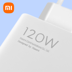 Chargeur Xiaomi 120w Turbo Super charge USB-C Type-C Chargeur Xiaomi 120 Watt Super Charge Ultra-Rapide avec câble