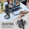 Microphone Professionnel USB Type-C Multifonction Podcast Microphone & Gaming Jmary MC‑PW8 Support Smartphone/PC/Mac
