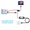 USB à SATA IDE 2.5 3.5 Câble adaptateur convertisseur Disk Dur HDD/SSD à USB