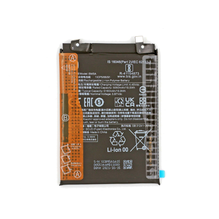 Batterie Xiaomi Redmi Note 11 Pro 5G 21091116I, 2201116SG BM5A 5160mAh Original Quality