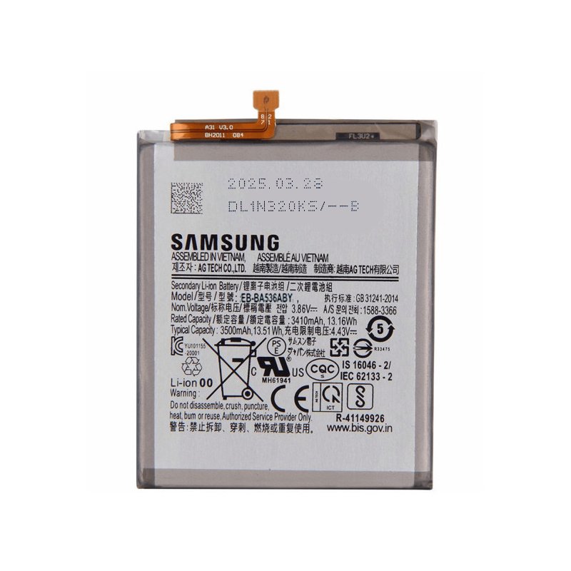 Batterie Samsung A33 5G / Samsung A53 5G A336/A536 EB-BA536ABY 5000mAh Original Quality