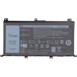 Batterie PC DELL Dell Inspiron 5576/5577/7566/7567/7557/7559 Dell INS15PD Original Quality Batterie DELL 357f9 11.4V 74Wh