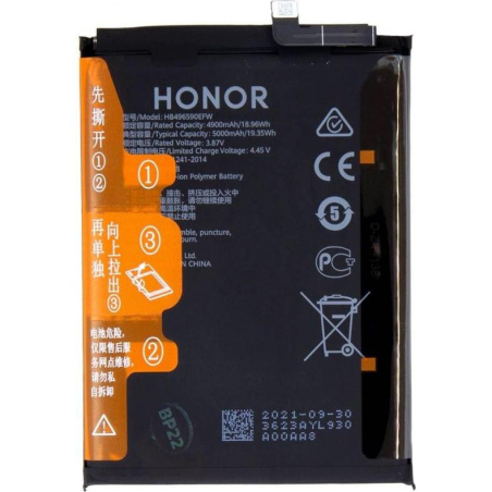 Batterie Huawei Honor X7 / Honor X6 / Honor X8 / Honor X5 / Play 20 / Play 30 / Nova Y61 4200mAh - HB496590EFW