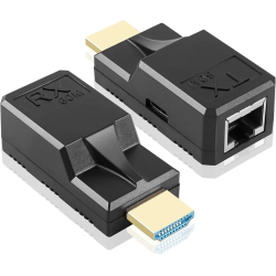 HDMI Extender 15m/30m/60m CAT5/6 Extender HDMI 15m/30m/60m Cable réseau Rj45 Full HD 1080P