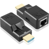 HDMI Extender 15m/30m/60m CAT5/6 Extender HDMI 15m/30m/60m Cable réseau Rj45 Full HD 1080P