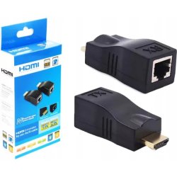 HDMI Extender 15m/30m/60m CAT5/6 Extender HDMI 15m/30m/60m Cable réseau Rj45 Full HD 1080P