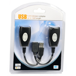 USB Extendeur RJ45 Extension Cable Adaptateur USB RJ45 Reseau LAN USB Vers RJ45 Extender