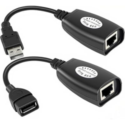 USB Extendeur RJ45 Extension Cable Adaptateur USB RJ45 Cable Reseau LAN USB Vers RJ45 Extender