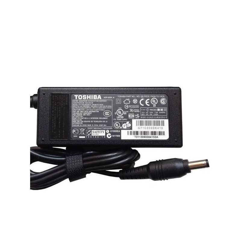 Charger PC Toshiba 19V 3,42A Adaptateur Pc Toshiba Compatibles  ASUS , MSI , LENOVO