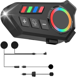 Casque Bluetooth Moto kit haut-parleur sans fil Réduction Bruit K06 Waterproof