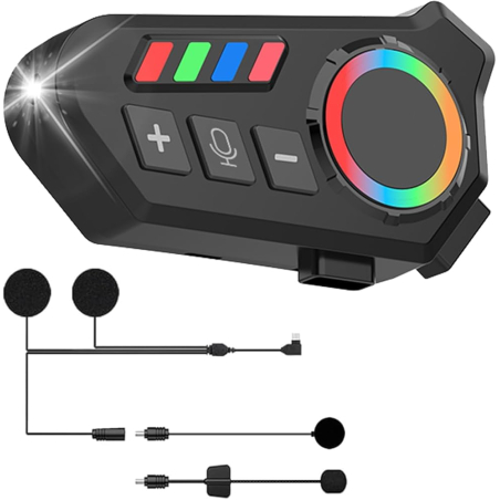 Casque Bluetooth Moto kit haut-parleur sans fil Réduction Bruit K06 Waterproof