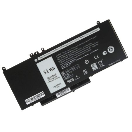 Batterie DELL Latitude E5450 E5550 Original Capacité Batterie Dell G5M10 51WH 7.4V