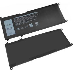 Batterie DELL Inspiron 15/17 7000 3579 5587 7588 Latitude 338 3490 3590 3580 Original Capacité Batterie Dell 33YDH 56Wh