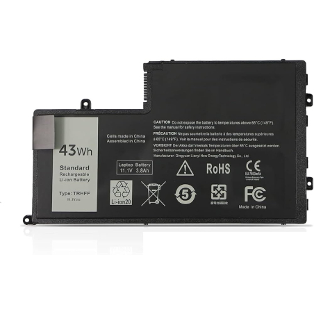 Batterie DELL Inspiron 5447/5545/5547/5548/N5447/N5547 15-5000 Original Capacité Batterie Dell TRHFF