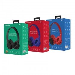 Casque Bt04 Wireless Borofone Avec Mic 5heurs Music