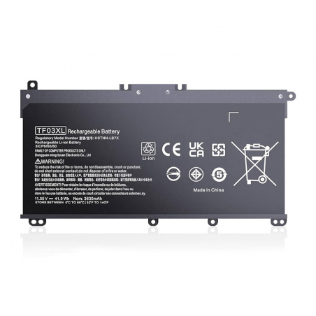 Batterie HP TF03XL/TF03041XL – HP Pavilion 14/15/17 Original Qualité 41Wh 11.4V